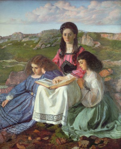 Les trois sœurs de Dean Liddell - William Blake Richmond